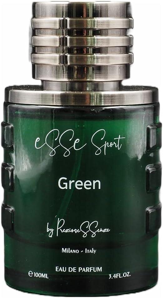 Esse Sport PrezioseSSenze Sport Green Eau de Parfum for Unisex – 3.4 oz