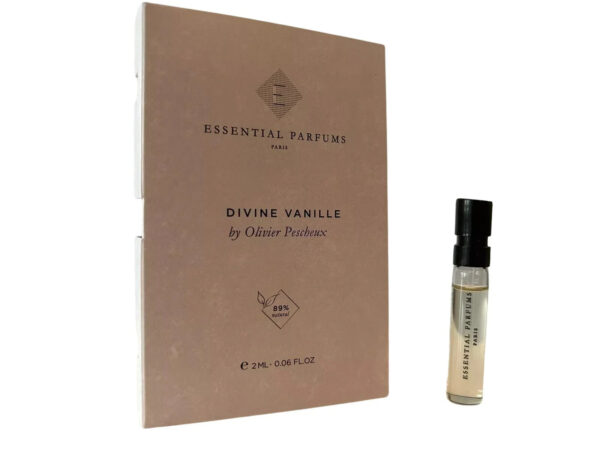 Essential Parfums Divine Vanille Eau de Parfum for Unisex – 0.06 oz