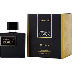 Estiara Absolute Black Eau de Parfum Spray for Men 3.4 oz
