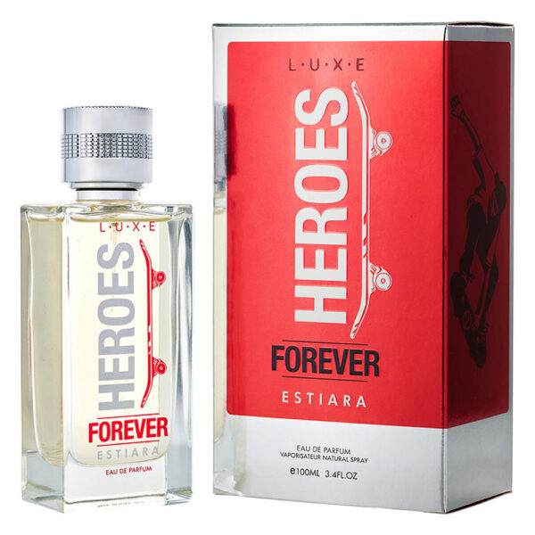 Estiara Heroes Forever Eau de Parfum for Men – 3.4 oz