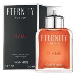 Eternity Flame Eau de Toilette Spray for Men - 3.4 oz