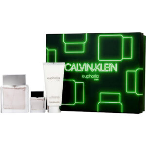Euphoria Men by Calvin Klein EDT Spray 3.3 oz Gift Set