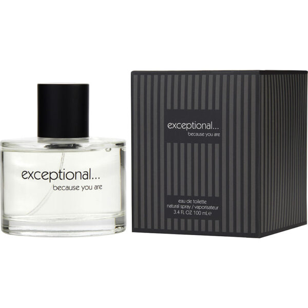Exceptional Parfums Exceptional Because You Are Eau de Toilette for Men – 3.4 oz