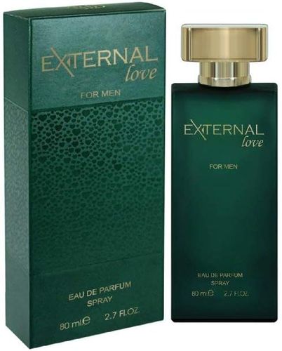 External Love Eau de Parfum Spray for Men - 3.4 oz