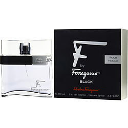 F By Ferragamo Pour Homme Black EDT Spray for Men