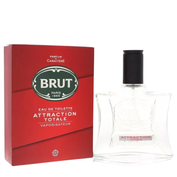 Faberge Co. Brut Attraction Eau de Toilette for Men – 3.4 oz
