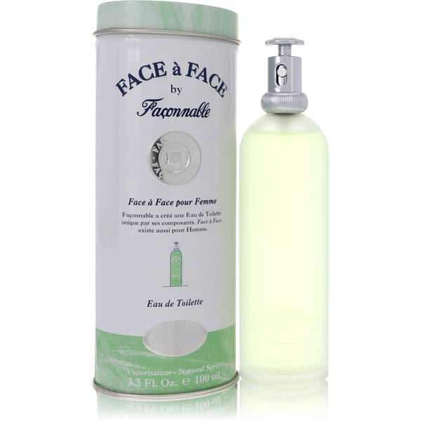 Faconnable Face A Face Eau de Toilette for Women – 3.4 oz