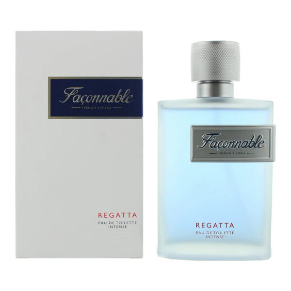 Faconnable Regatta Intense Eau de Toilette for Men – 3 oz