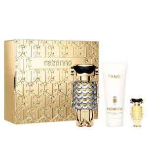 Fame 2.7oz Eau de Parfum, Travel Spray & Body Lotion Gift Set