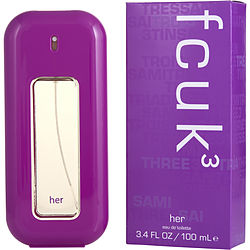 Fcuk 3 by French Connection EDT Spray 3.4 oz for Women