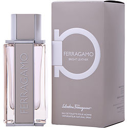 Ferragamo Bright Leather by Salvatore Ferragamo EDT SPRAY 3.4 OZ