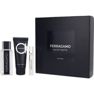 Ferragamo for Men EDT Spray Gift Set with Shower Gel & Mini