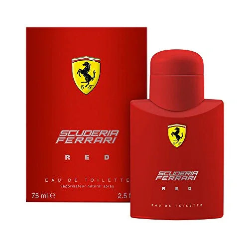Ferrari Scuderia Red Eau de Toilette for Men – 2.5 oz