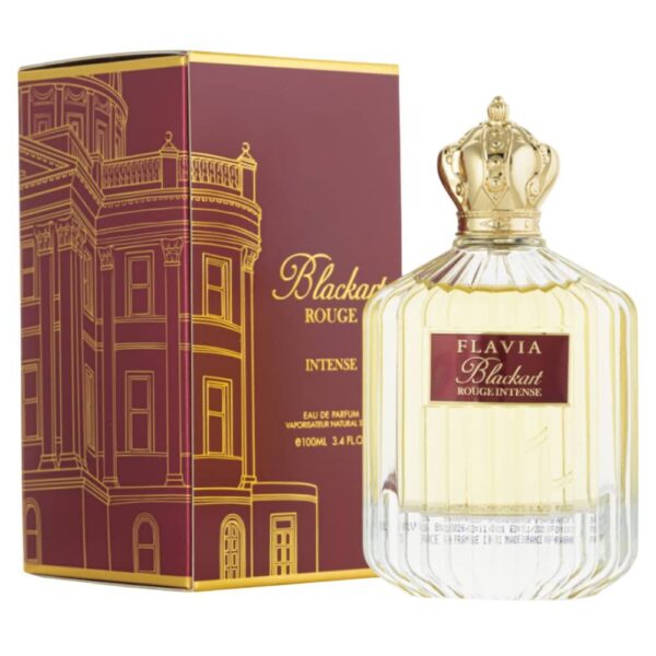 Flavia Blackart Rouge Intense Eau de Parfum for Unisex – 3.4 oz