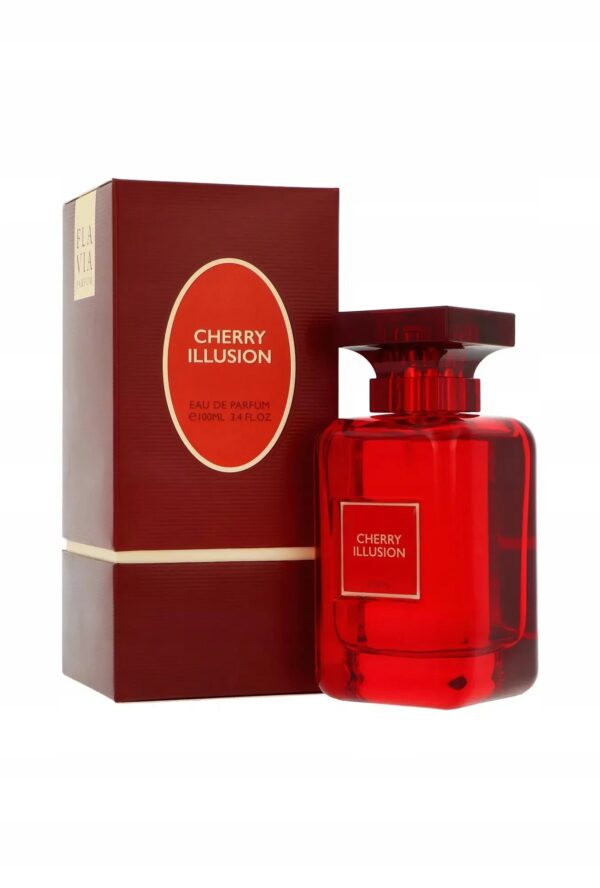 Flavia Cherry Illusion Eau de Parfum for Unisex – 3.4 oz