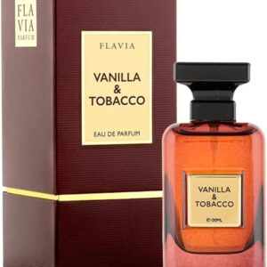 Flavia Vanilla & Tobacco Eau de Parfum for Unisex – 3.4 oz