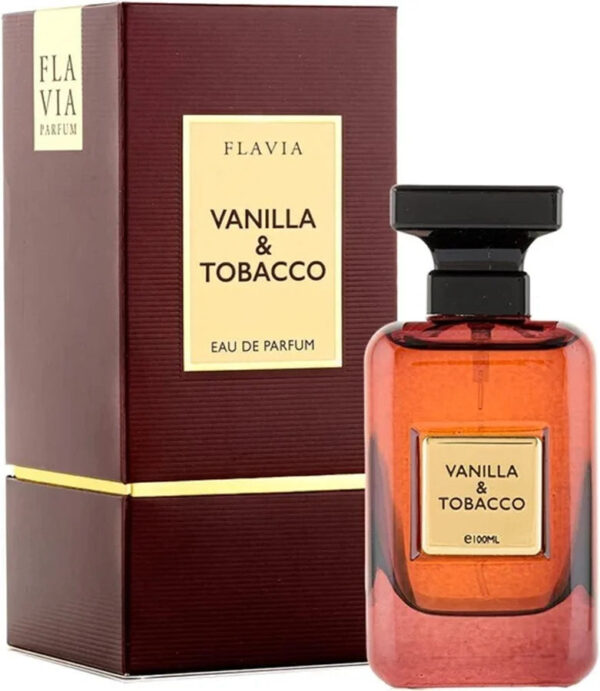 Flavia Vanilla & Tobacco Eau de Parfum for Unisex – 3.4 oz