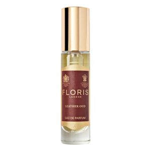 Floris Leather Oud Eau de Parfum for Men – 0.34 oz
