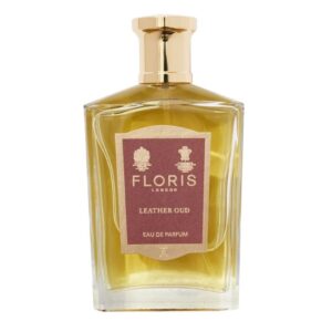 Floris Leather Oud Eau de Parfum for Men – 3.4 oz