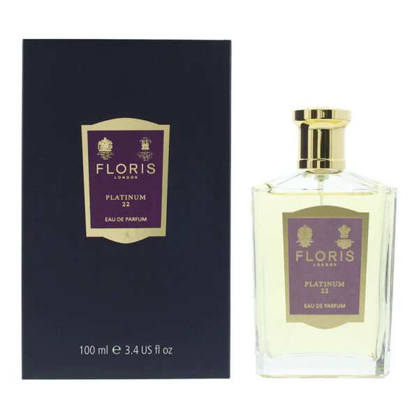 Floris Platinum 22 Eau de Parfum for Men – 3.4 oz