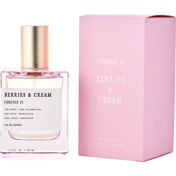 Forever 21 Berries & Cream Eau de Parfum for Women – 3.4 oz
