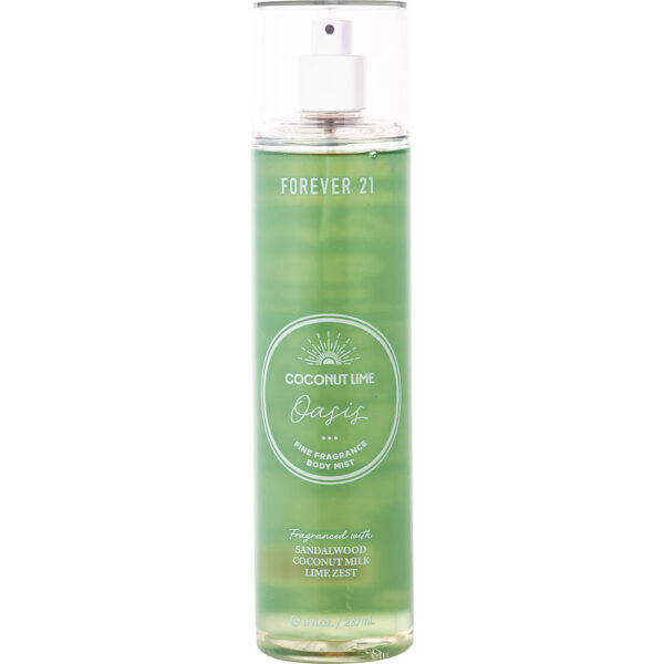 Forever 21 Coconut Lime Oasis Body Mist 8 oz for Women