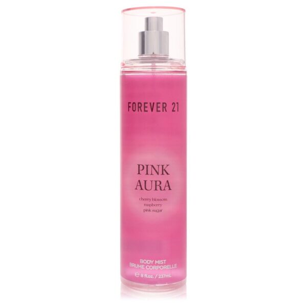 Forever 21 Pink Aura Body Spray for Women – 8 oz