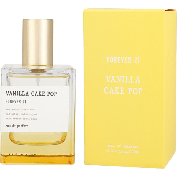 Forever 21 Vanilla Cake Pop Eau de Parfum for Women – 3.4 oz