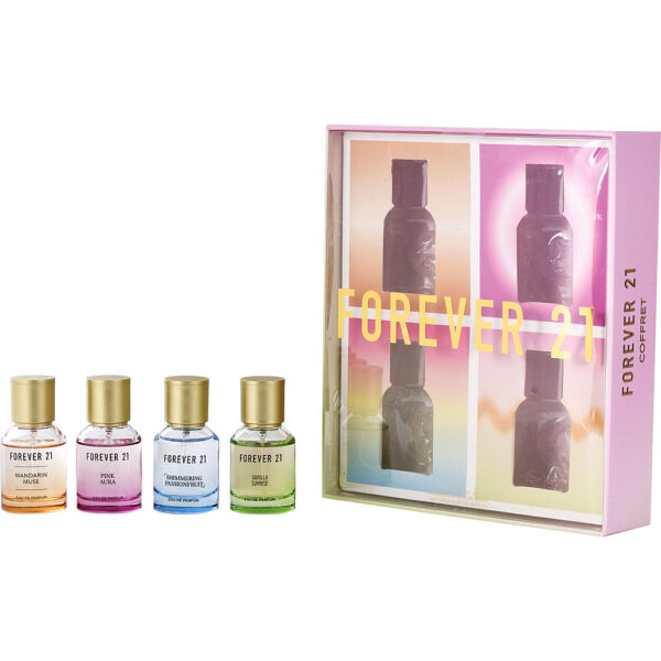Forever 21 Variety Mini Gift Set for Women - 4 Eau de Parfum Sprays