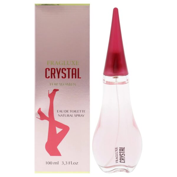 Fragluxe Crystal Eau de Toilette for Women – 3.3 oz