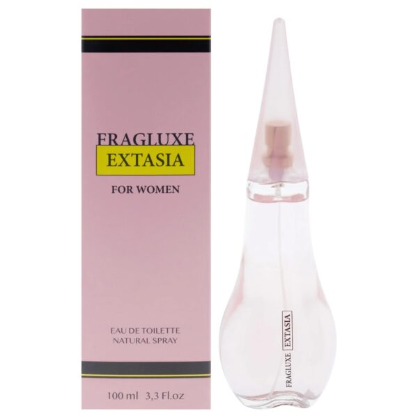 Fragluxe Extasia Eau de Toilette for Women – 3.3 oz