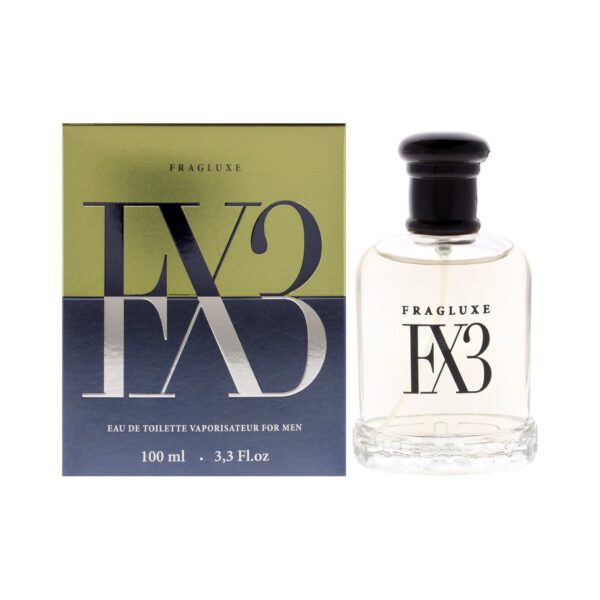 Fragluxe Fx3 Eau de Toilette for Men – 3.3 oz