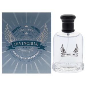 Fragluxe Invincible Eau de Toilette for Men – 3.3 oz
