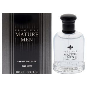 Fragluxe Mature Eau de Toilette for Men – 3.3 oz