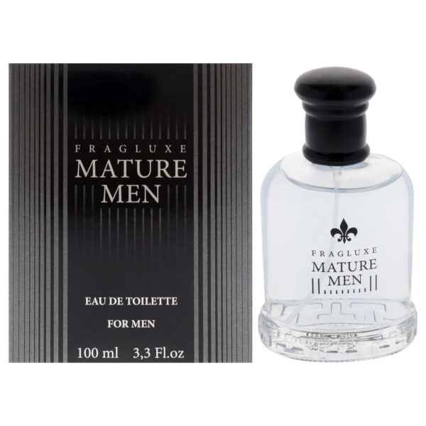 Fragluxe Mature Eau de Toilette for Men – 3.3 oz