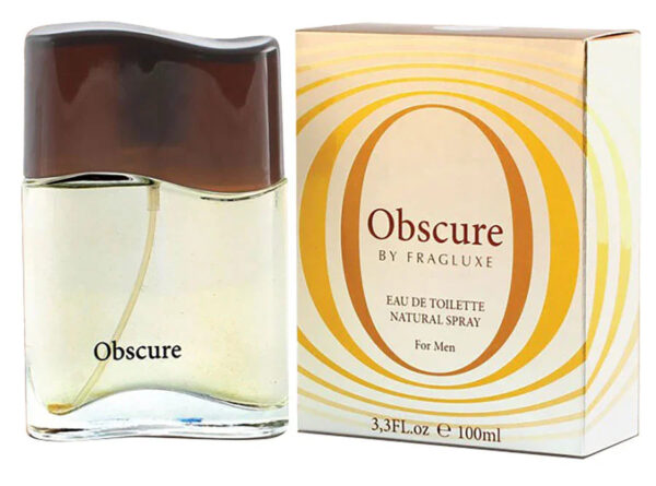Fragluxe Obscure Eau de Toilette for Men – 3.3 oz