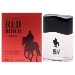 Fragluxe Red Rider Eau de Toilette for Men – 3.3 oz