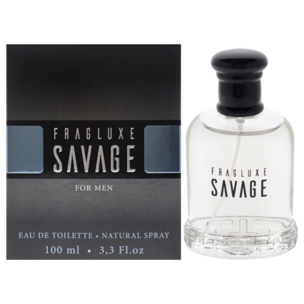 Fragluxe Savage Eau de Toilette for Men – 3.3 oz