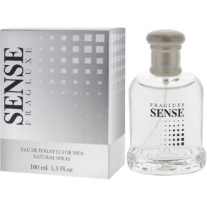 Fragluxe Sense Cologne for Men - 3.3 oz Eau de Toilette Spray