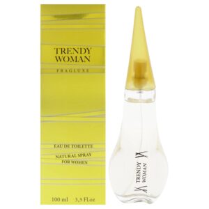 Fragluxe Trendy Eau de Toilette for Women – 3.3 oz