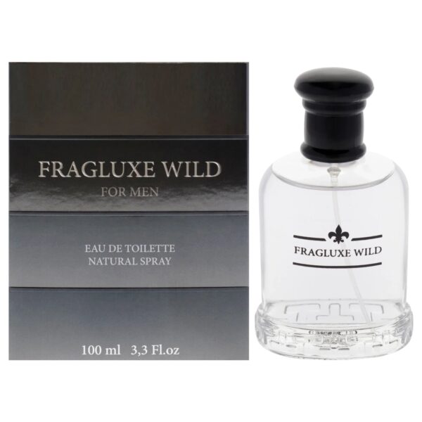 Fragluxe Wild Eau de Toilette for Men – 3.3 oz