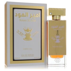Fragrance World Ameer Al Oud Vip Original White Oud Eau de Parfum for Unisex – 3.4 oz