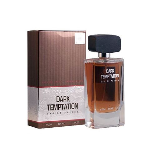 Fragrance World World Dark Temptation Eau de Parfum for Men – 3.4 oz