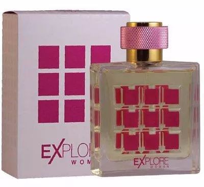 Fragrance World World Explore Pink Eau de Parfum for Women – 3.4 oz