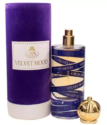 Fragrance World French Avenue Velvet Mood Eau de Parfum for Unisex – 3.4 oz