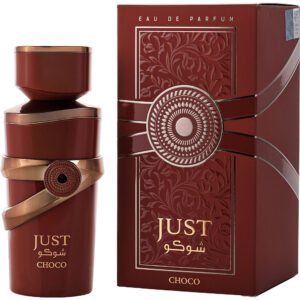 Fragrance World Just Choco by World Eau de Parfum for Unisex – 3.4 oz