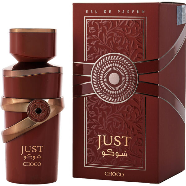 Fragrance World Just Choco by World Eau de Parfum for Unisex – 3.4 oz