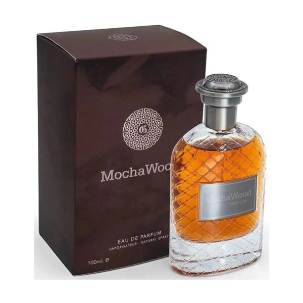 Fragrance World World Mocha Wood Eau de Parfum for Men – 3.4 oz