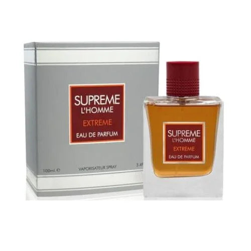 Fragrance World World Supreme L'homme Extreme Eau de Parfum for Unisex – 3.4 oz