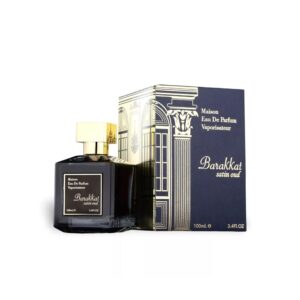 Fragrance World World Barakkat Satin Oud Eau de Parfum for Unisex – 3.4 oz